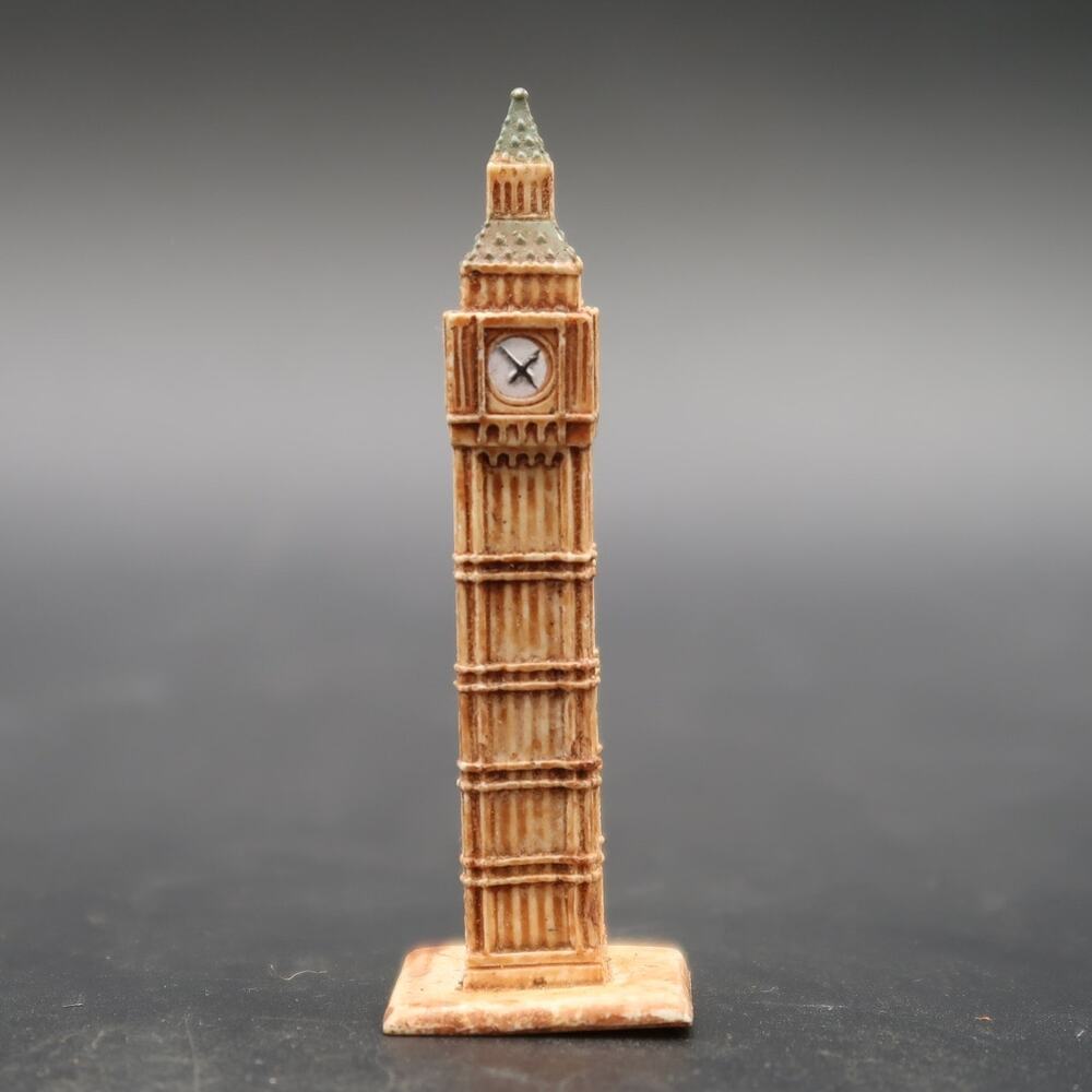 Safari Ltd Big Ben Figure London England Landmark History 2.5" Clock Vintage